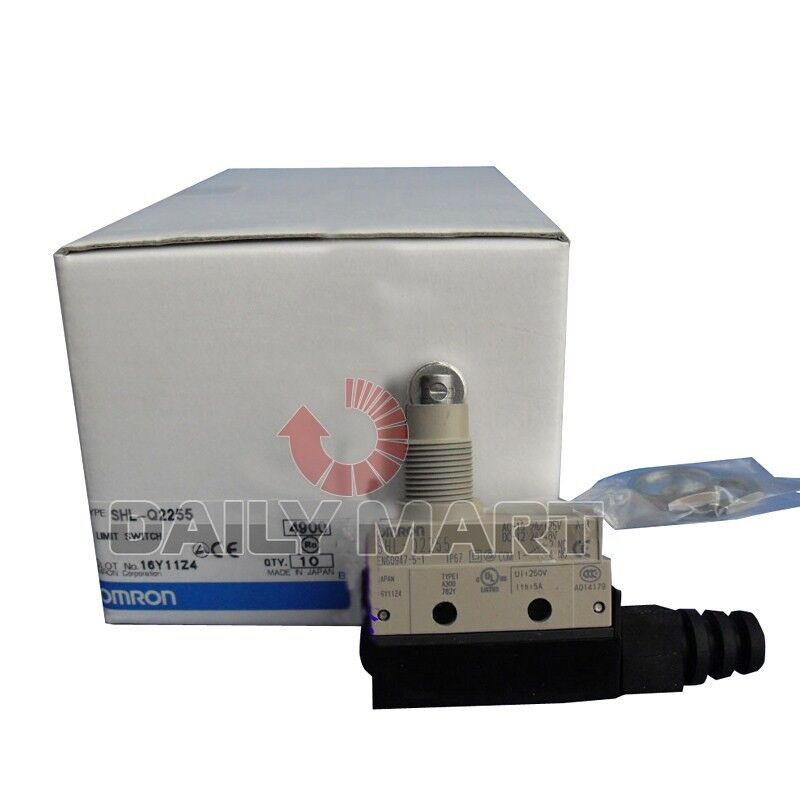 new in Box NIB OMRON SHL-Q2255 SHLQ2255 Limit Switch Ship - OMRON