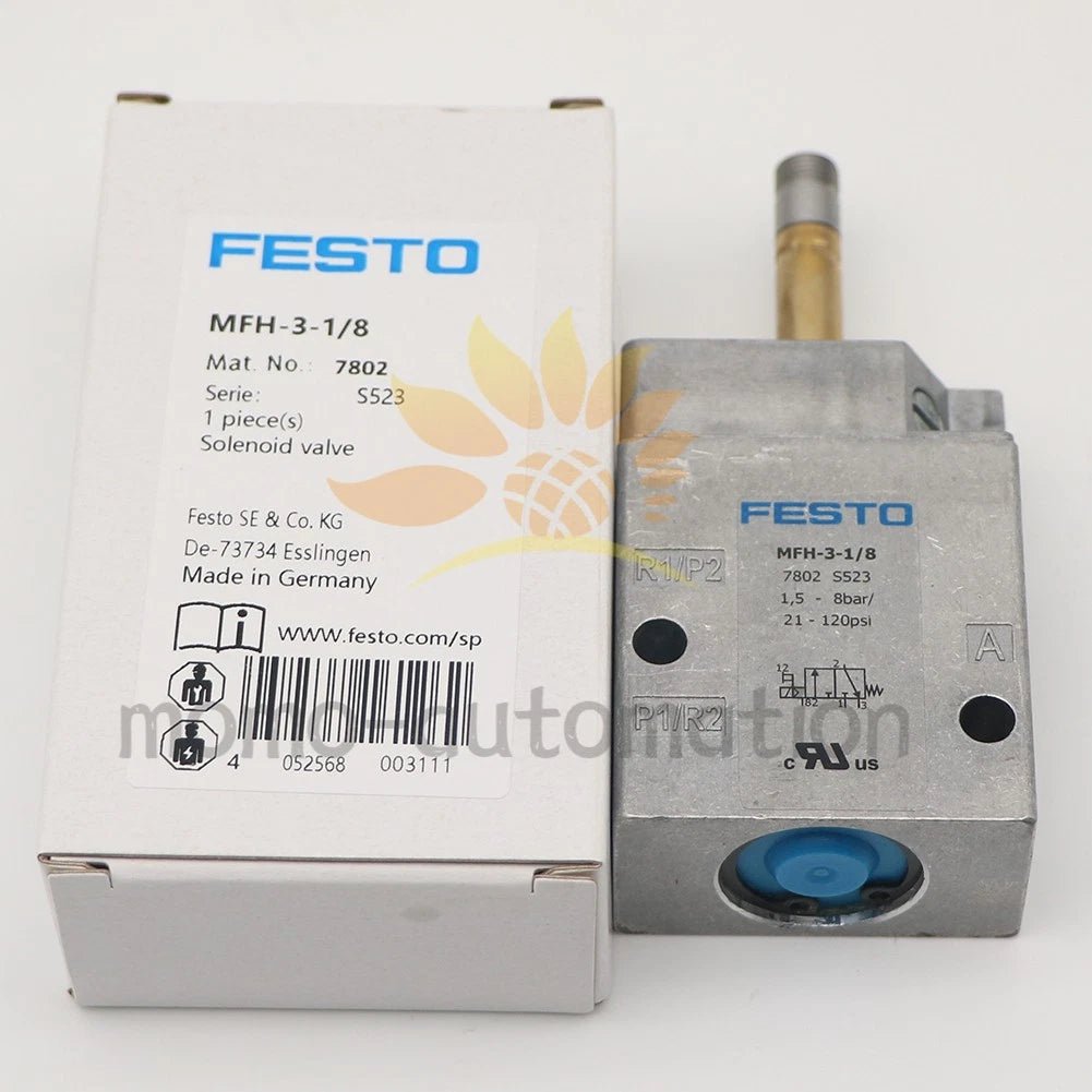 MFH-3-1/8 MFH31/8 7802 1PC Festo Solenoid Valve 1PCS