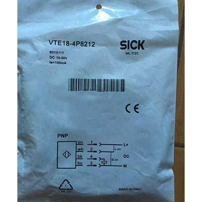 1PC Proximity Switch Sensor - Sick VTE-18-4P8212 - SICK