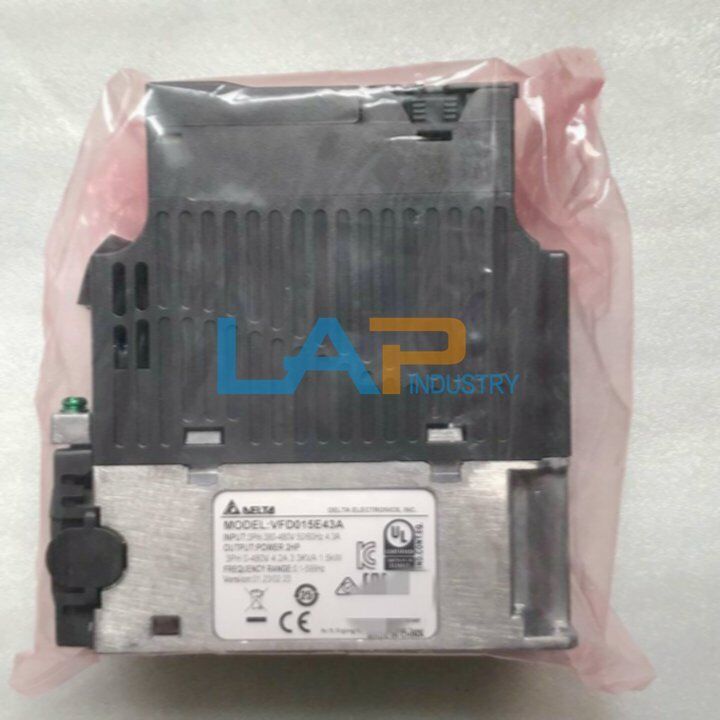 Delta VFD015E43A Inverter 1.5KW - 1 Piece New - DELTA