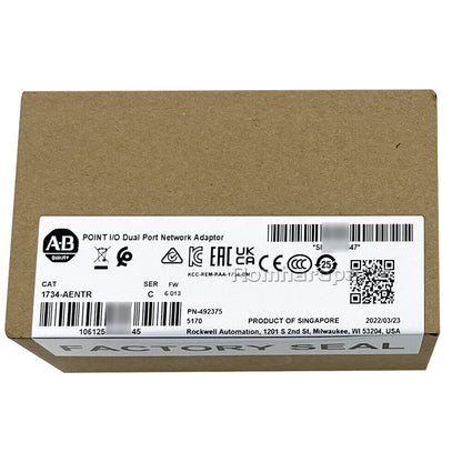 NEW Sealed AB 1734-AENTR SER C POINT Dual Port Network Adaptor 1734AENTR - KOEED