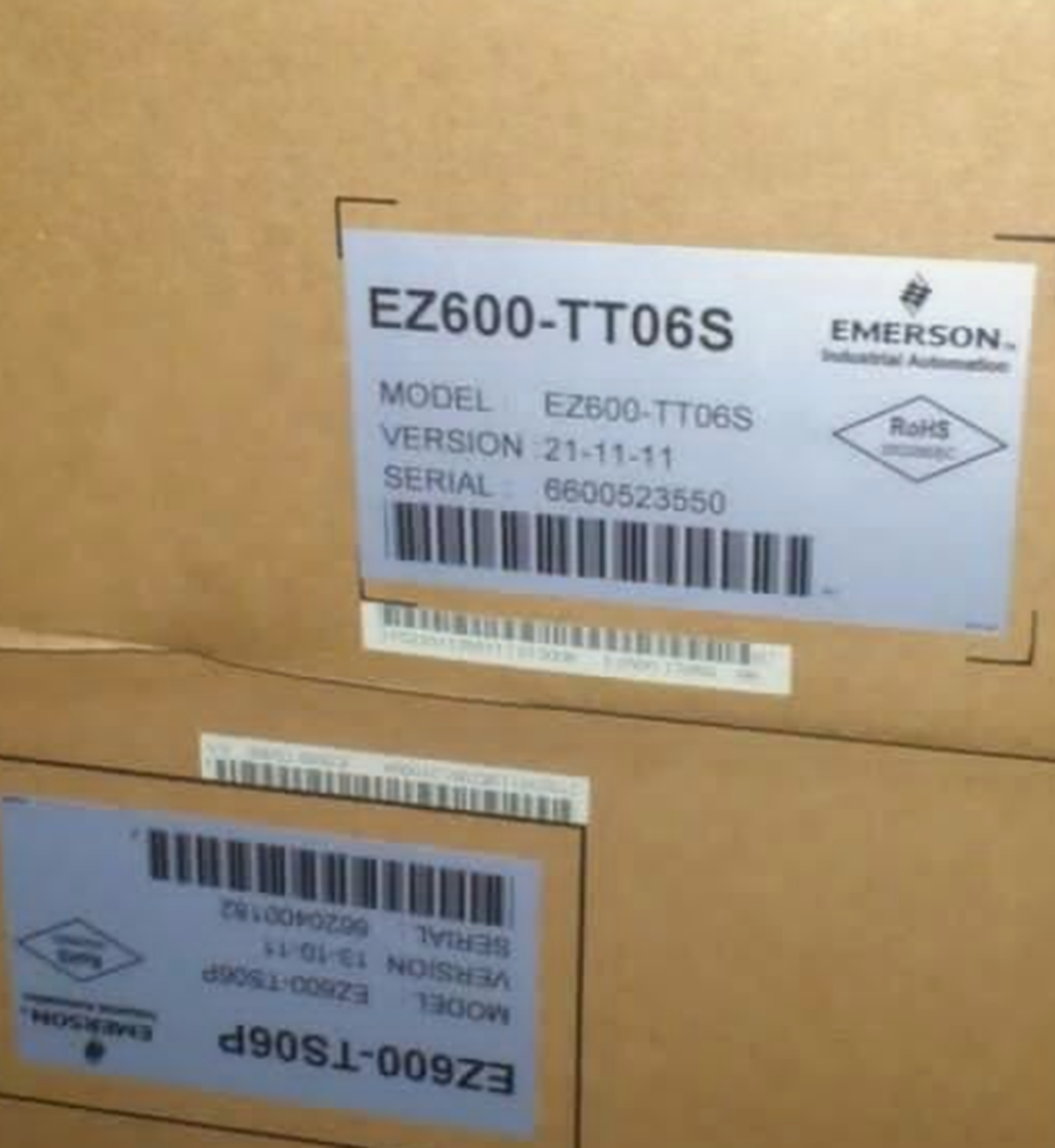 new  EMERSON EZ600-TT06S TOUCH SCREEN ELECTRONIC AUTOMATION PARTS MODULE