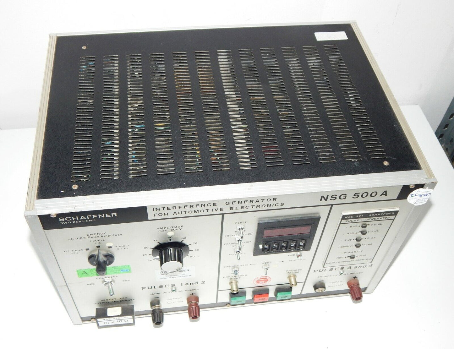 used SCHAFFNER NSG 500A Interference Generator for Automotive Electronics (TESEQ) - SCHAFFNER