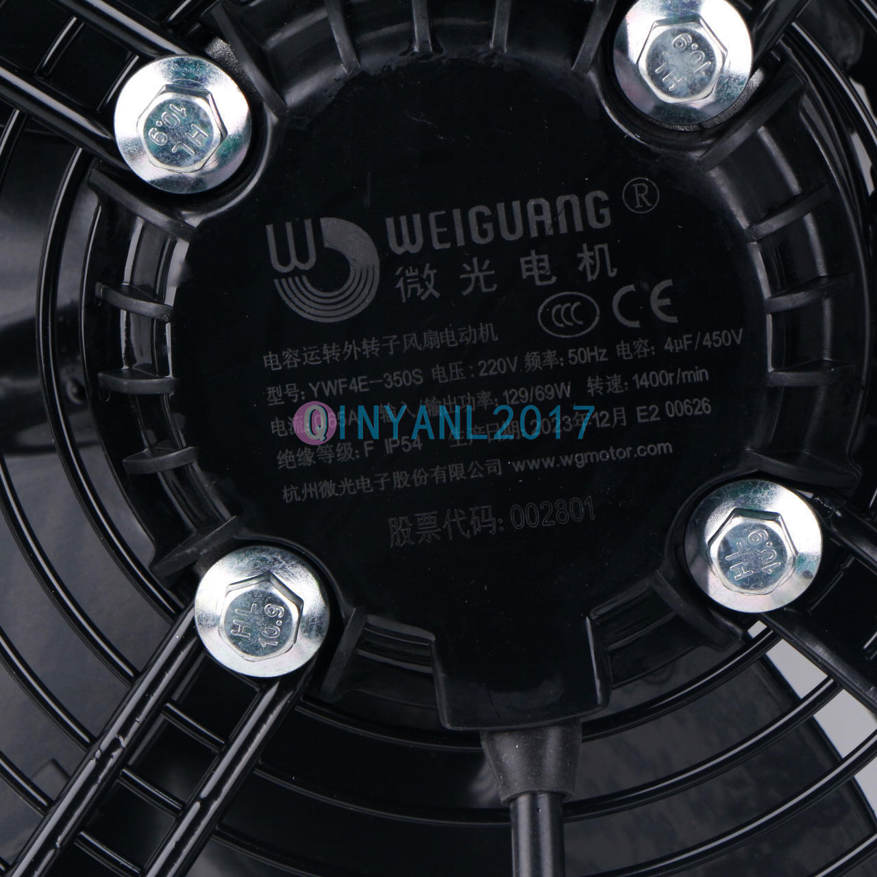 new 1PCS WEIGUANG YWF4E-350S 220V Cooling Storage Fan Radiator Fan motor#HL - WEIGUANG