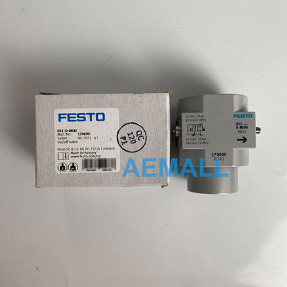 1pcs Festo HEL-D-MINI 170690 On/off Valve Shut off Valve