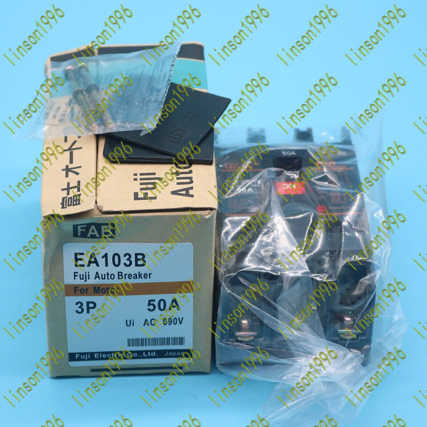 New FUJI EA103B 3P 50A Circuit Breaker Fast Delivery - FUJI