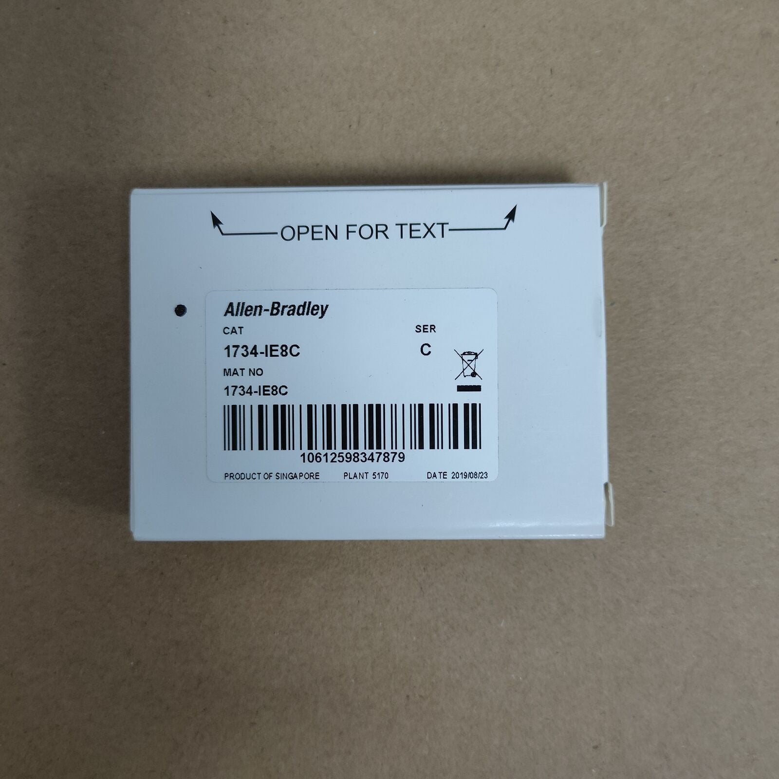 New Factory Sealed AB 1734-IE8C POINT 8 Point Analog Input Module 1734IE8C - KOEED