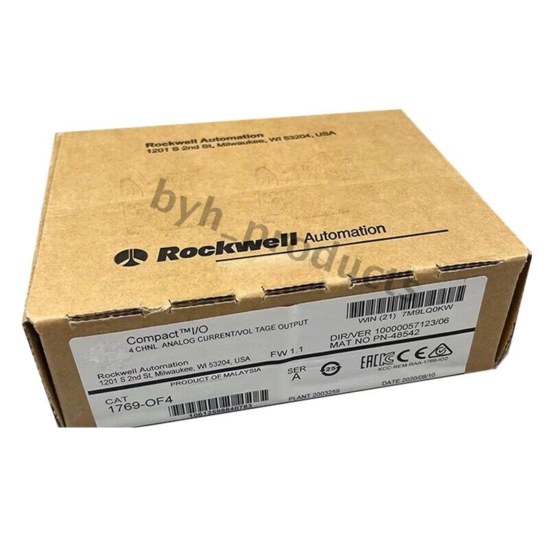 Allen-Bradley CompactLogix 4 Pt C and V Module 1769-OF4 | New In Box - ALLEN-BRADLEY