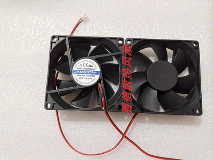 JAMICON JF0825B2SR-R 8025 24V 0.17W 8CM 2-Pin Cooling Fan