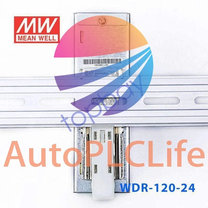 Mean Well WDR-120-24 Single Output Industrial Power Supply 120W 24V - DIN Rail