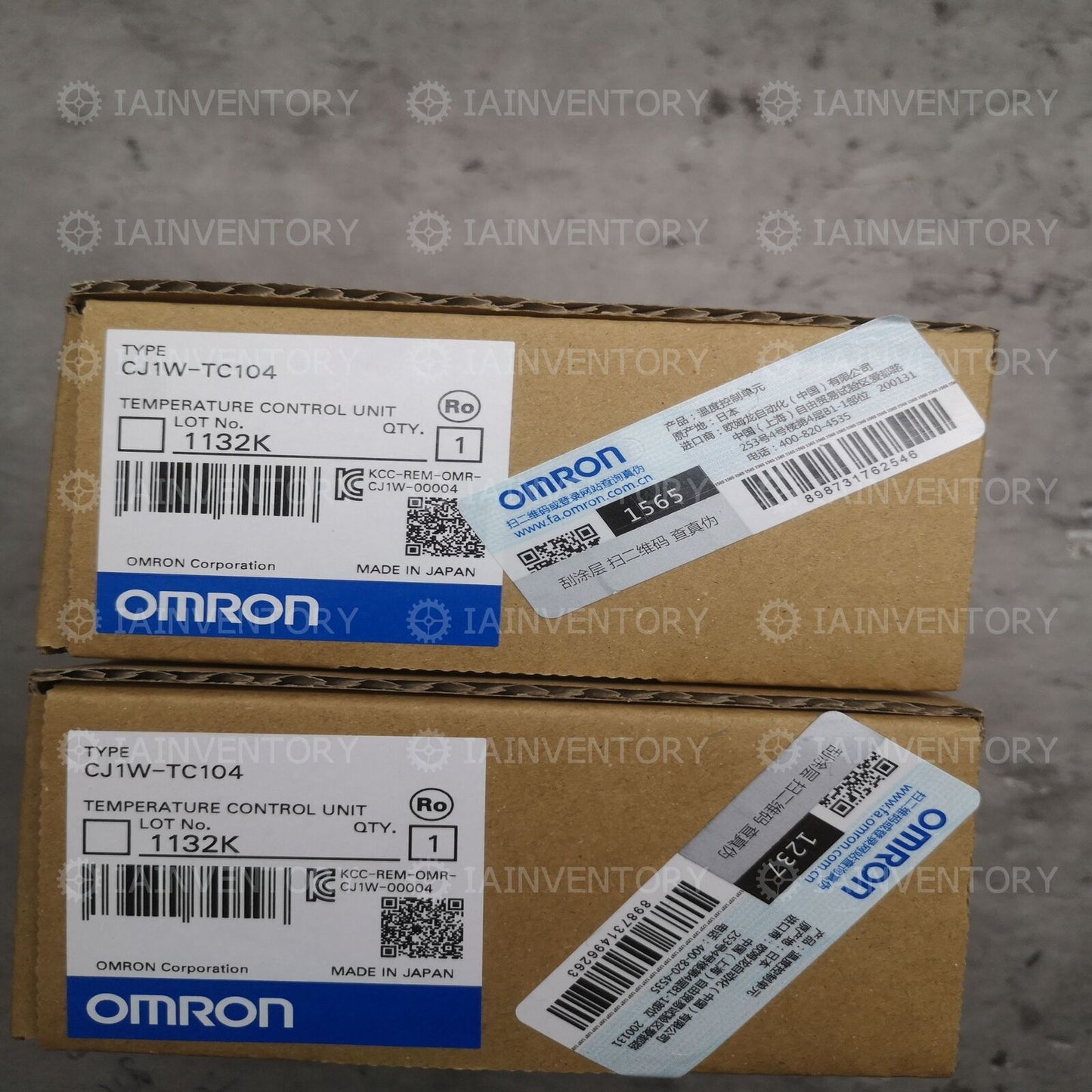 Omron CJ1W-TC104 Fast - OMRON