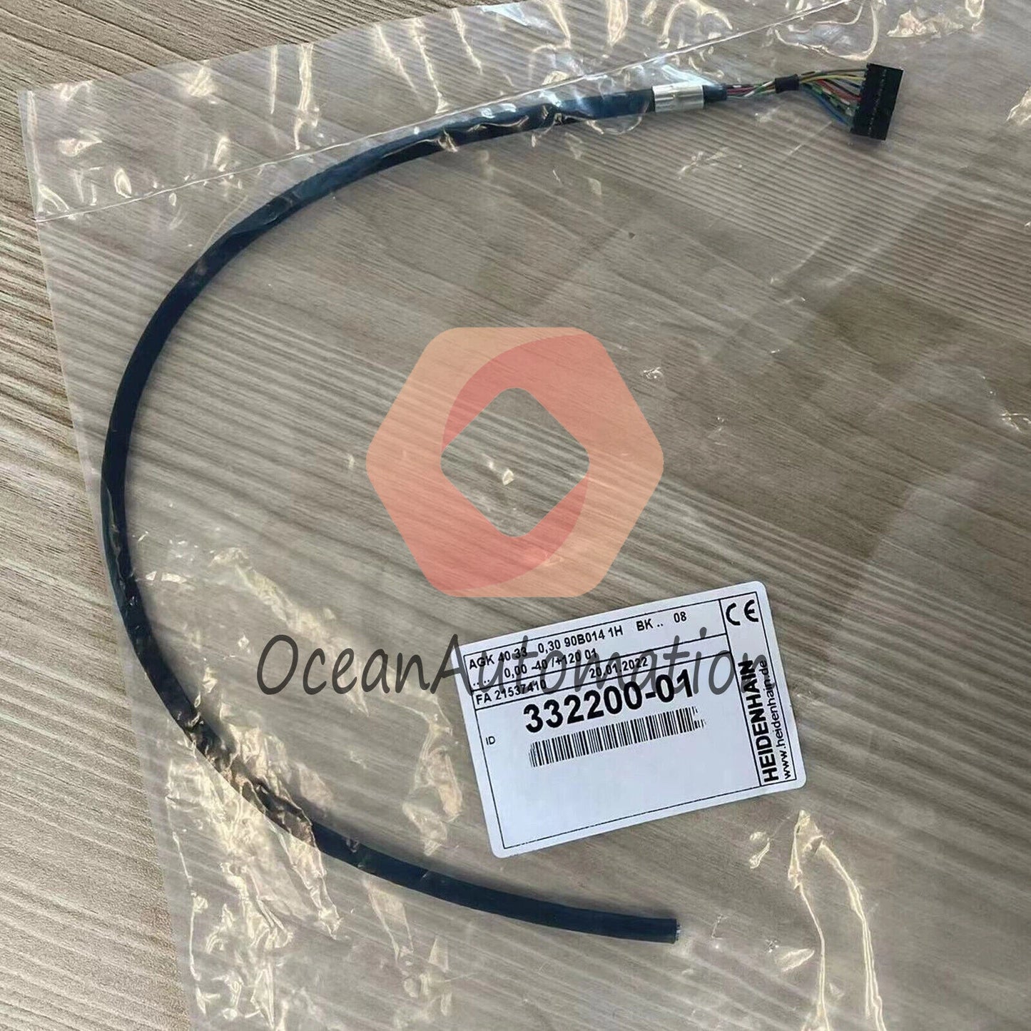 HEIDENHAIN output cable 0.30 meter ID: 332200-01 sealed in bag FAST SHIP