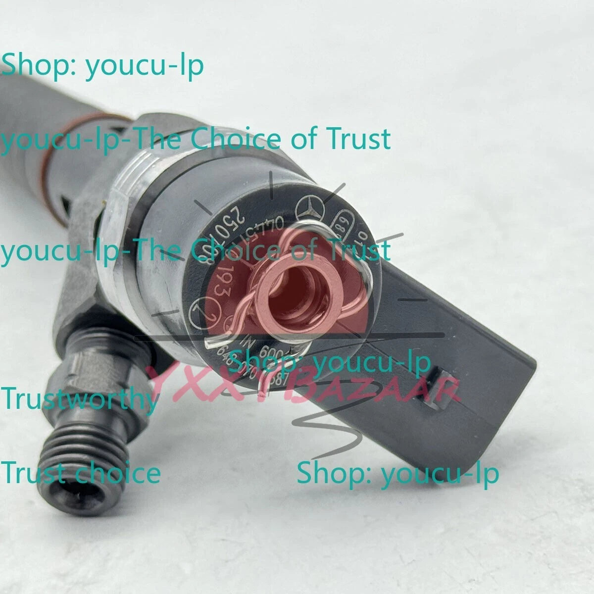 6X Diesel Fuel Injector 0445110193 for 2005 2006 Mercedes E320 3.2L OM648 BOSCH~