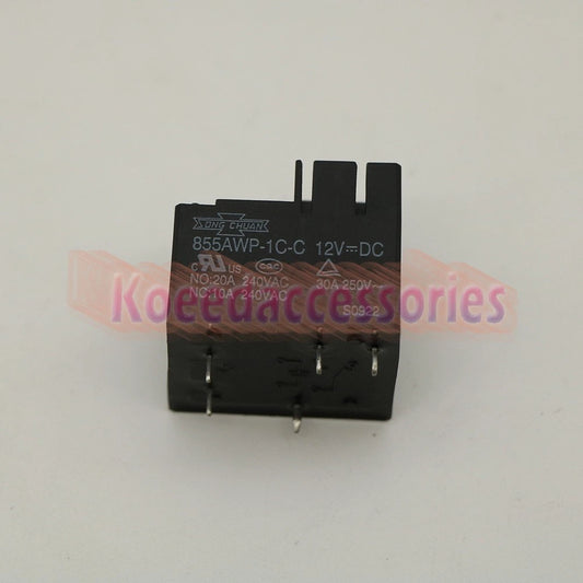10PCS SONG CHUAN 855AWP-1C-C 12VDC Power Relay 12VDC 5Pin 20A 240VAC