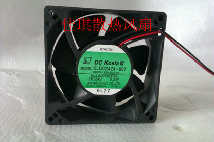 1pcs KLDC24Z4-607 24V 5.3W 90 * 90 * 32mm servo fan