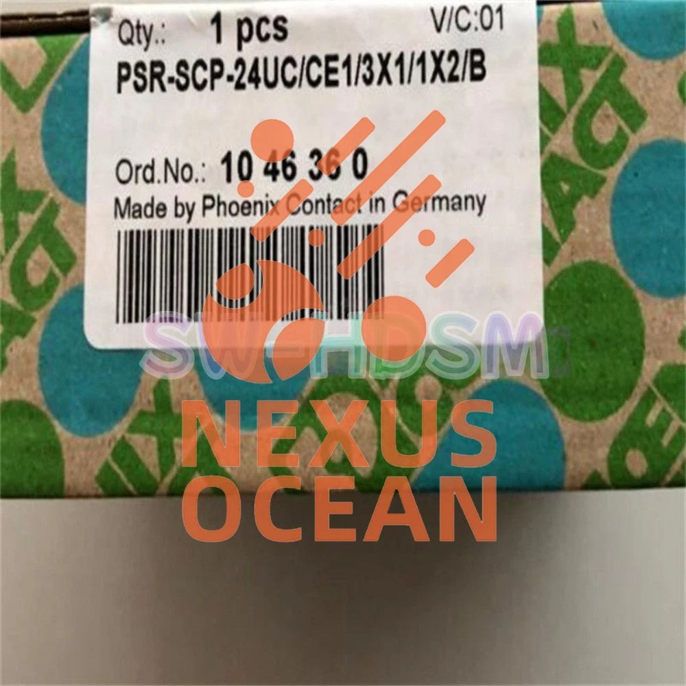 1PCS for Phoenix Contact PSR-SCP-24UC/CE1/3X1/1X2/B 1046360 Safety Relay