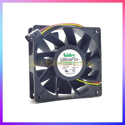 Nidec V12E24BGB5-52 DC24V 1.40A 3-Pin Inverter Cooling Fan