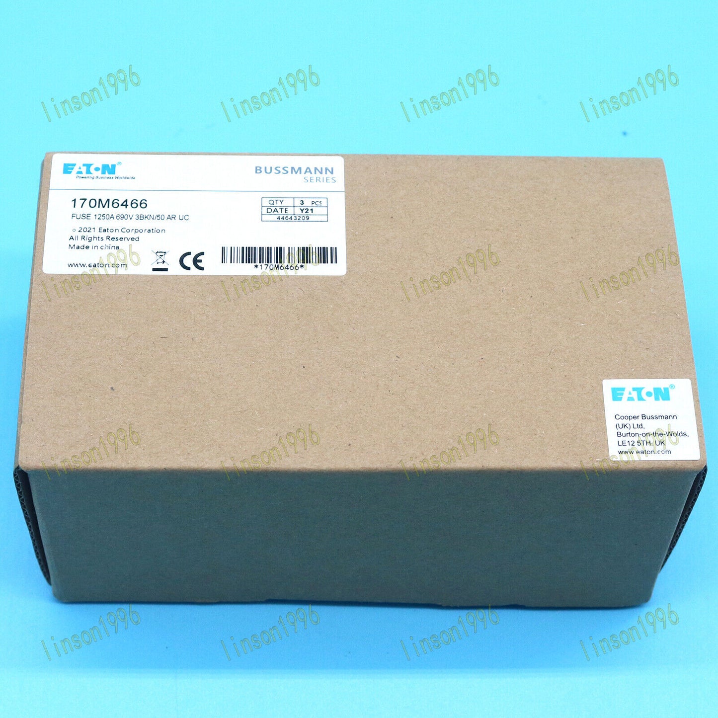 Bussmann Fuse 170M6466 1250A 690V/700V - BUSSMANN