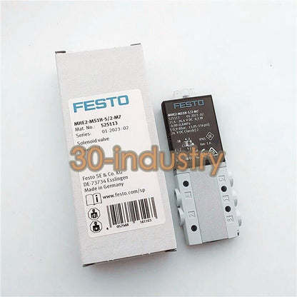 FESTO Solenoid Valve MHE2-MS1H-5/2-M7 525113 - 1PCS - FESTO