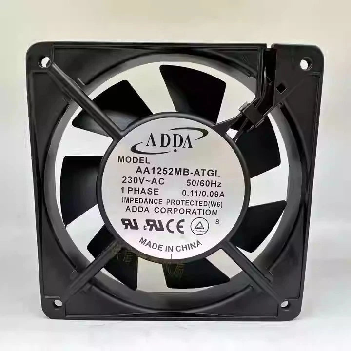 ADDA 12025 AA1252MB-ATGL 230V 0.11/0.09A 120*25MM 2-Pin Cooling Fan