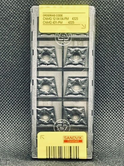 CNMG431-PM 4325 CNMG120404-PM CNC Carbide Inserts (10 PCS)