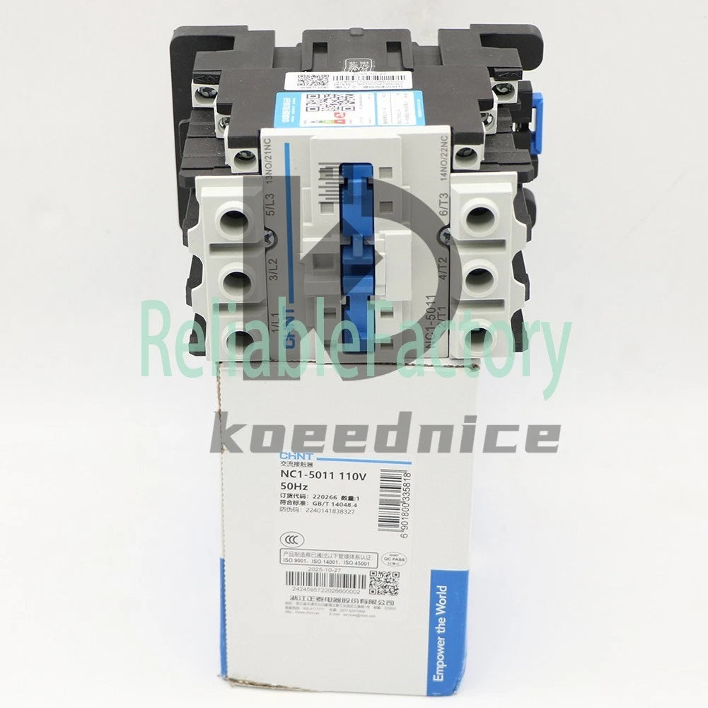 1PCS 50Hz NC15011 NC1-5011 110V Ac contactor