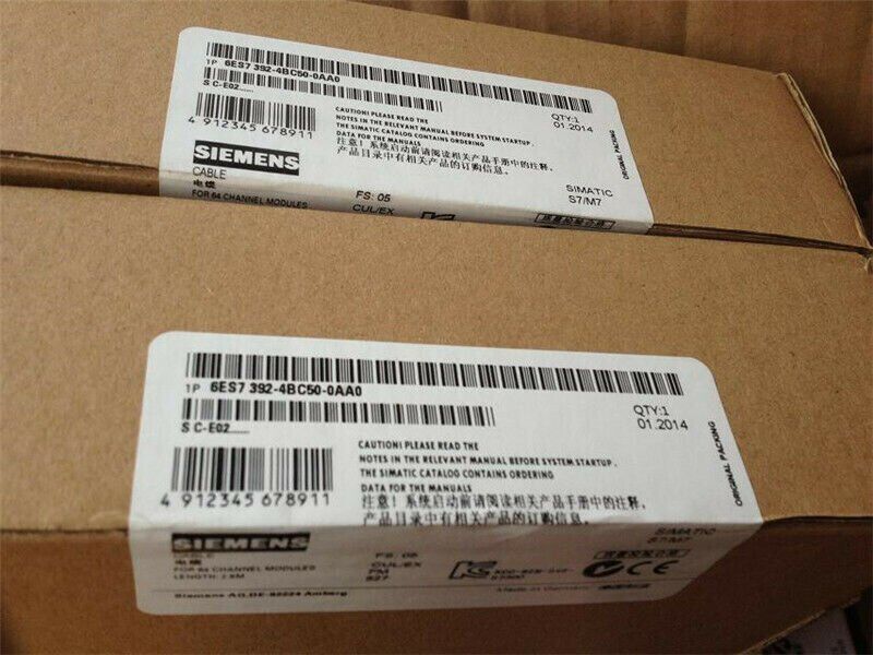 new ONE  Siemens 6ES7392-4BC50-0AA0 Cable 6ES73924BC500AA0 FAST SHIP