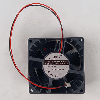 new 1PCS ADDA AD0812UB-F71 8038 12V 0.52A cooling fan - ADDA