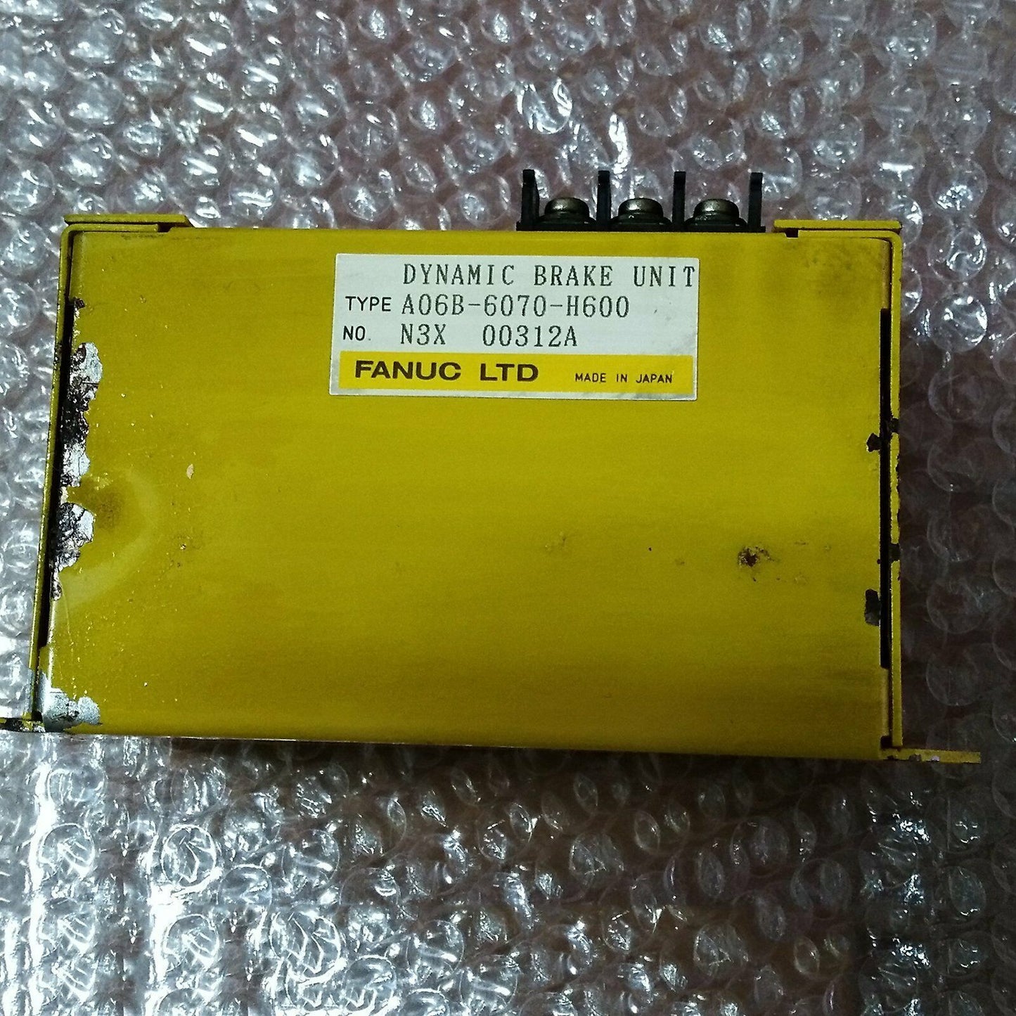 Used Fanuc A06B-6070-H600 Dynamic Brake Unit Tested Good Condition - FANUC