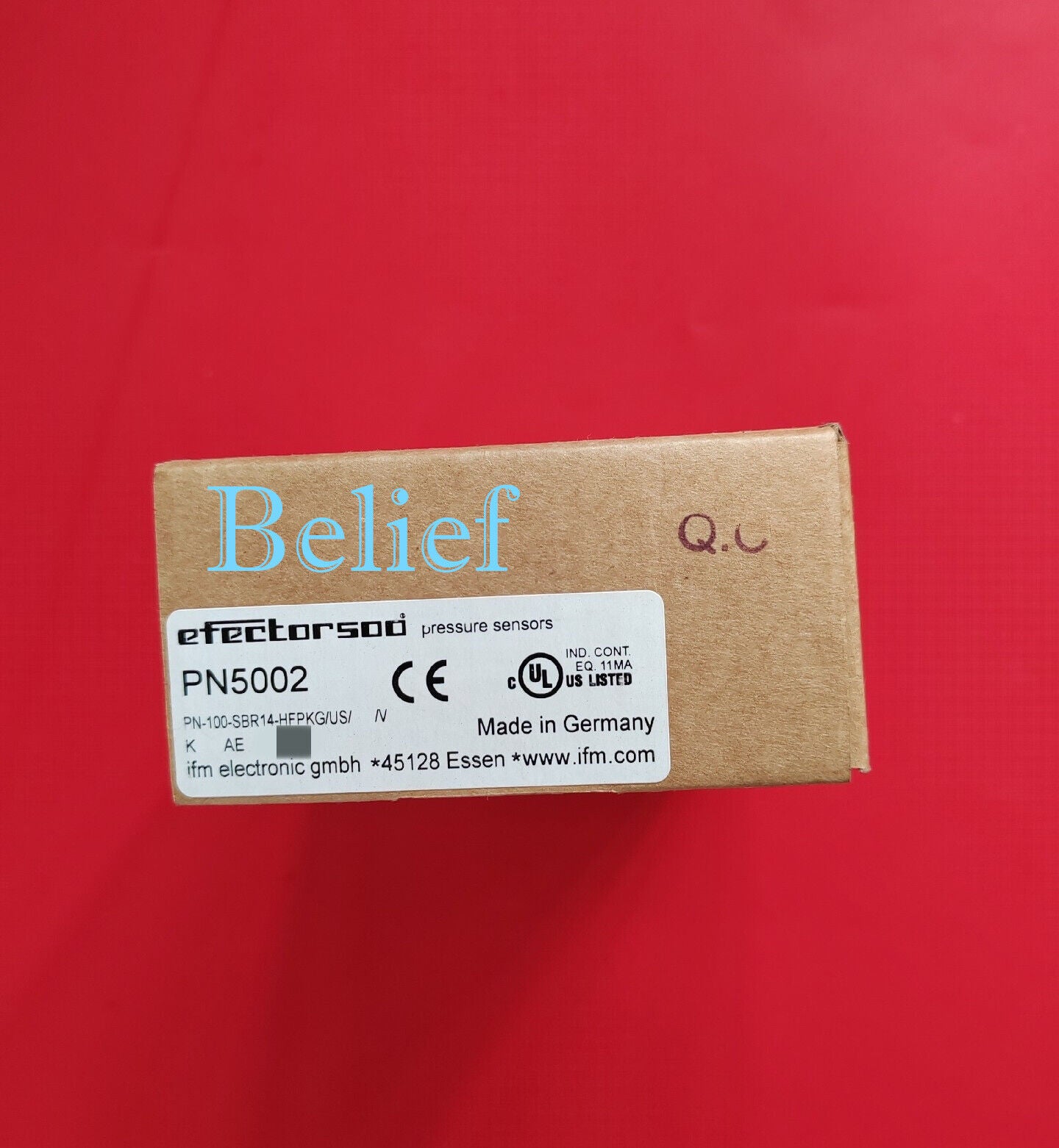 New 1pc IFM PN5002 Pressure Sensor – Fast Delivery - IFM