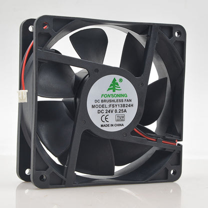 1pcs  FONSONING FSY13B24H 12CM 24V 0.25A 12038 Amplifier Inverter Fan