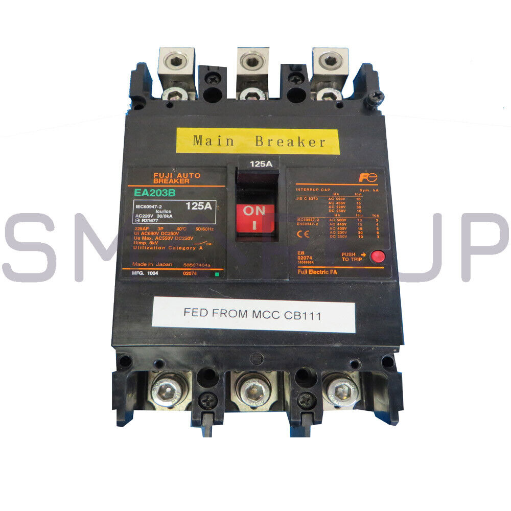 new FUJI ELECTRIC EA203B 175A Industrial Automation Auto Circuit Breaker - FUJI ELECTRIC