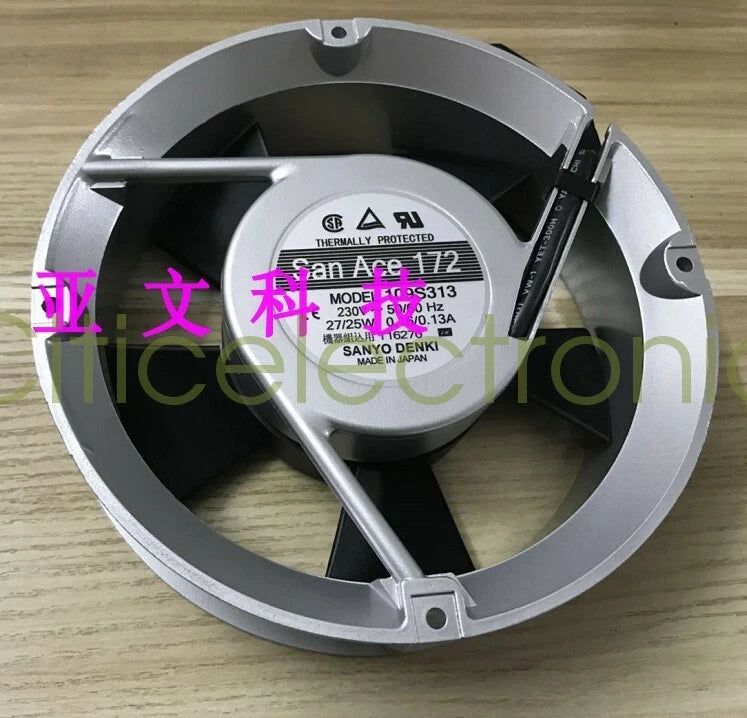 1pcs SANYO 109S313 230V 172 * 51MM aluminum frame cooling fan