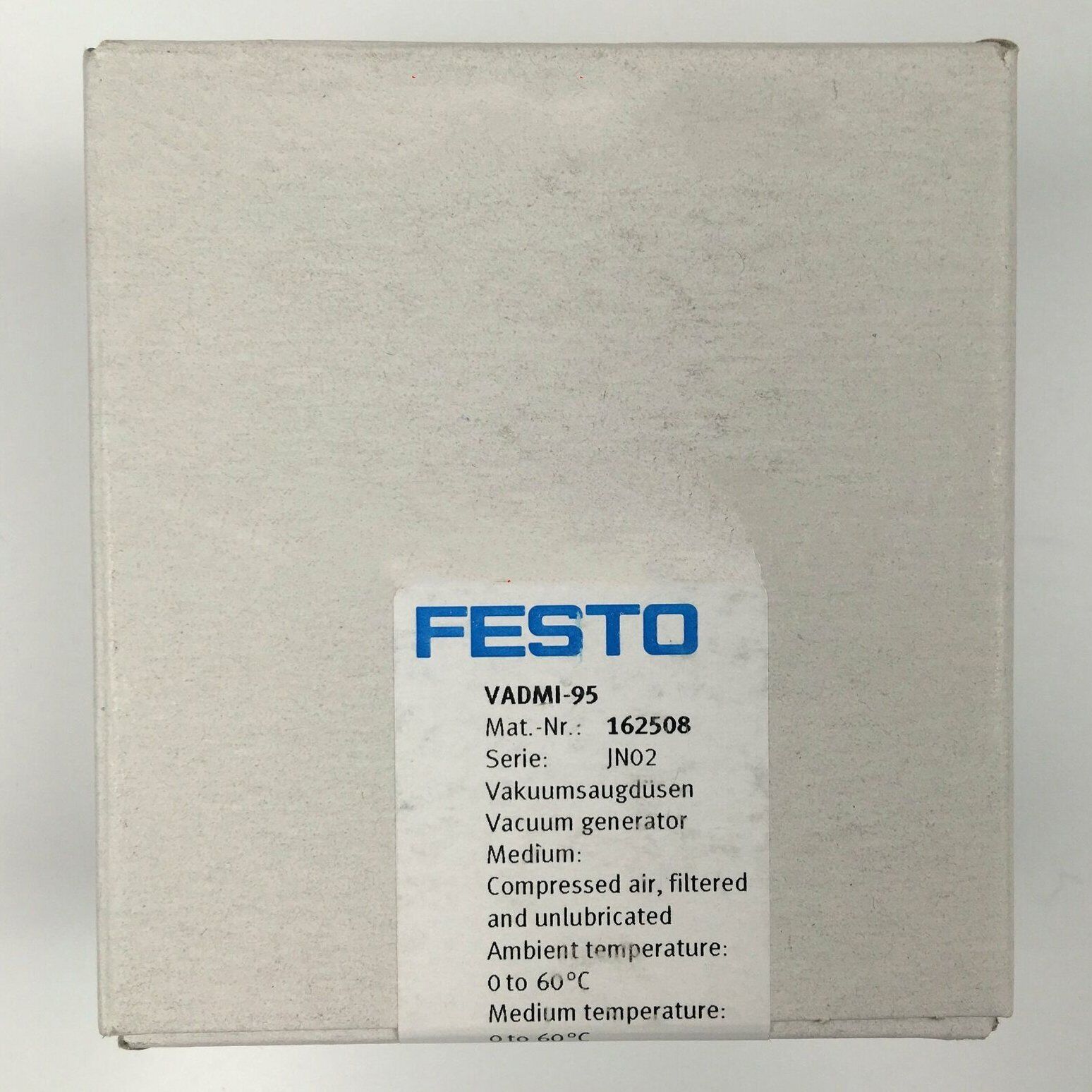 FESTO VADMI-95 Vacuum Generator - FESTO