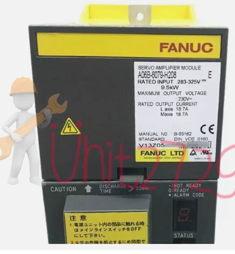 FANUC A06B-6079-H208 Servo Drive A06B6079H208 #ke