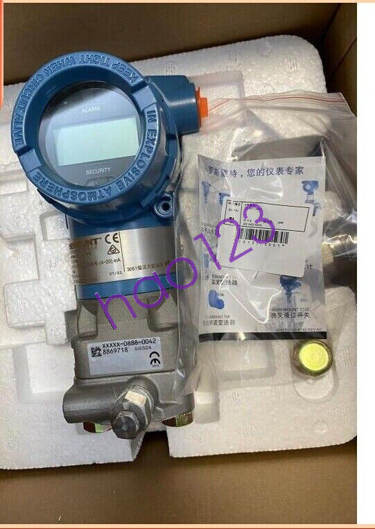 new ROSEMOUNT 3051TG3 PRESSURE TRANSMITTER in box ship - ROSEMOUNT