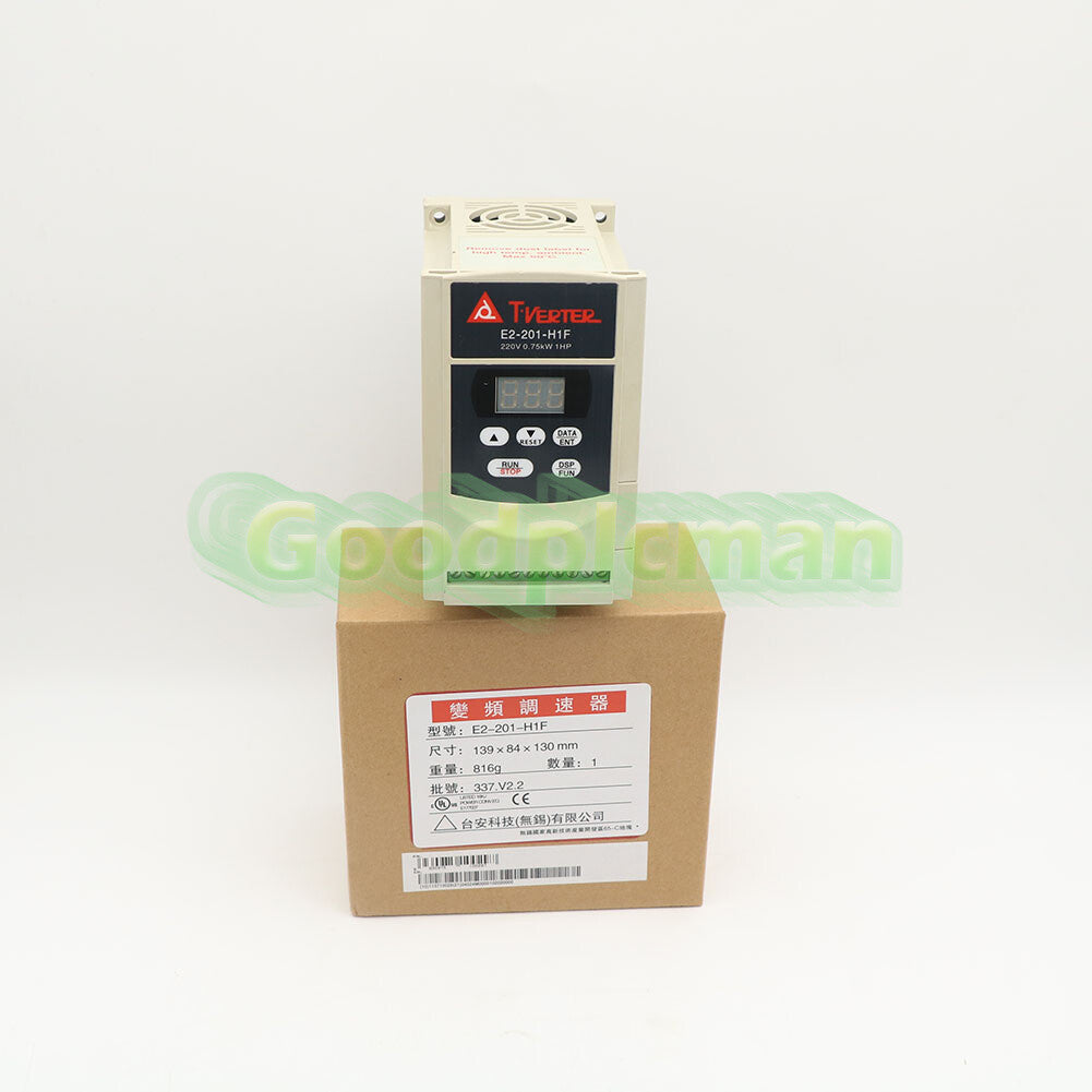 For TECO Taian inverter E2-201-H1F 220V 0.75KW 1PC/