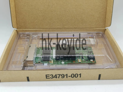 Intel I350-T4 PCI-Express PCI-E Four RJ45 Gigabit Ports Server Adapter NIC~