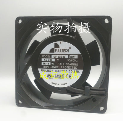 1pcs  FULLTECH UF92B23 BWH AC230 16/14W 92*92*25mm cooling fan