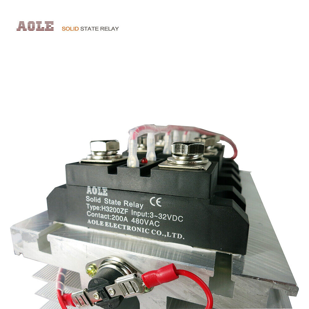 new Three-phase module 200A industrial solid state relay kit H3200ZF - OMRON