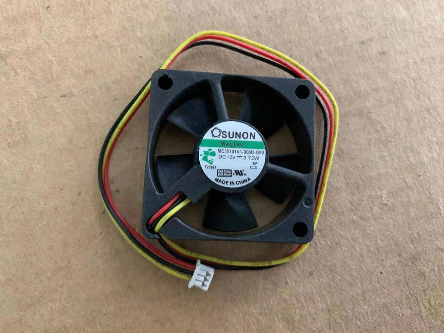 new 1PC SUNON MC35101V1-000U-G99 12V 0.72W 3.5CM 3-wire silent cooling fan