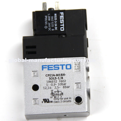 FESTO Pneumatic Solenoid Valve Model CPE14-M1BH-3OLS-1/8 - FESTO