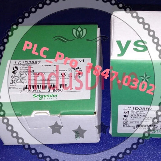 1PCS LC1D25B7 Contactor replace Schneider LC1D25B 25A 3NO Fast ship