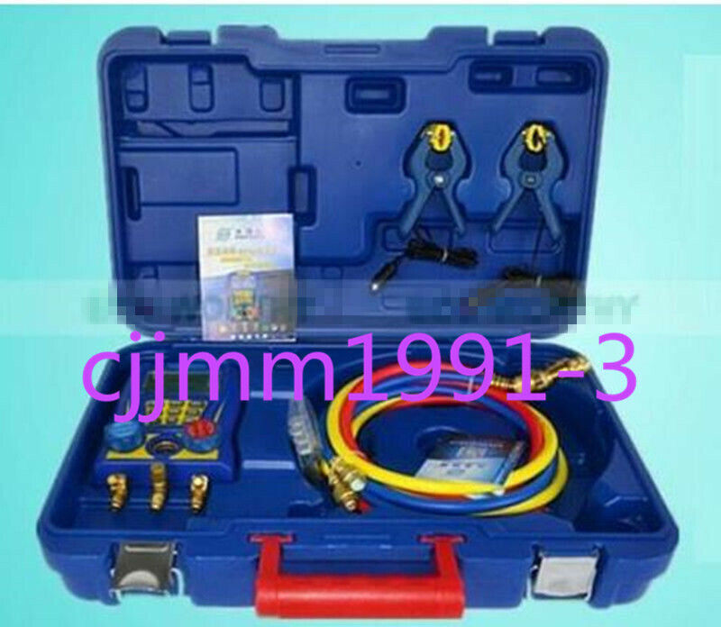 Digital Testing Manifolds Refrigeration Pressure Vacuum Gauge - KOEED