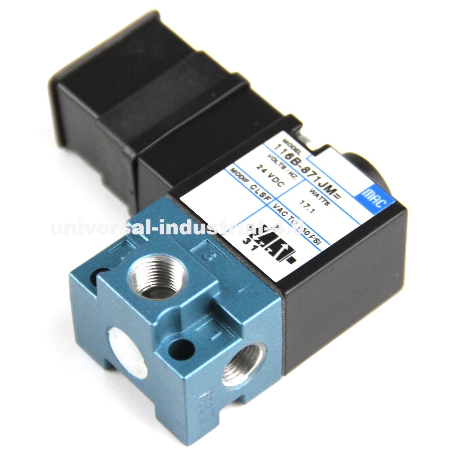 MAC 116B-871JM 24VDC Solenoid Valve - MAC