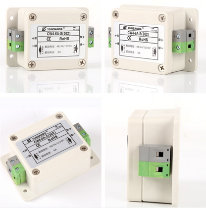 new EMI DC Power Filter 12V/24V/48V Car Anti-interference Filter CW4-30A-S(002) 30A