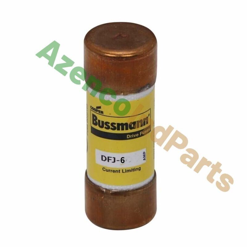 new 10PCS/Box  Bussmann DFJ-6 DFJ6 DFJ 6A 600Vac Class J DRIVE Fuse Bussmann