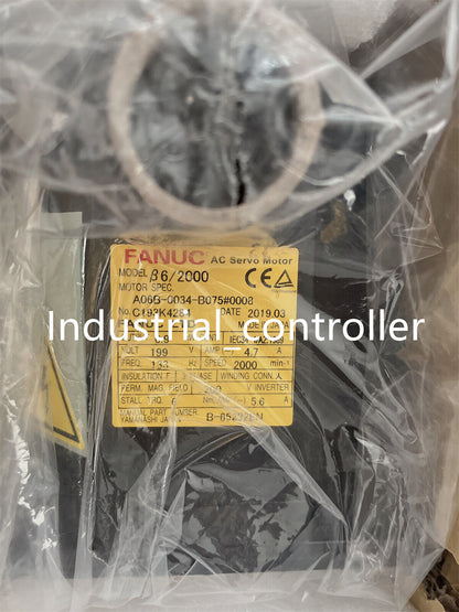 New FANUC A06B0034B075#0008 Servo Motor in Box – High Performance Servo Motor Unit with Excellent Build Quality - FANUC