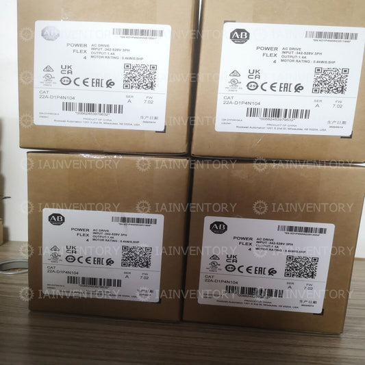 Allen Bradley 22A-D1P4N104 0.4KW 0.5HP AC Drive - ALLEN BRADLEY