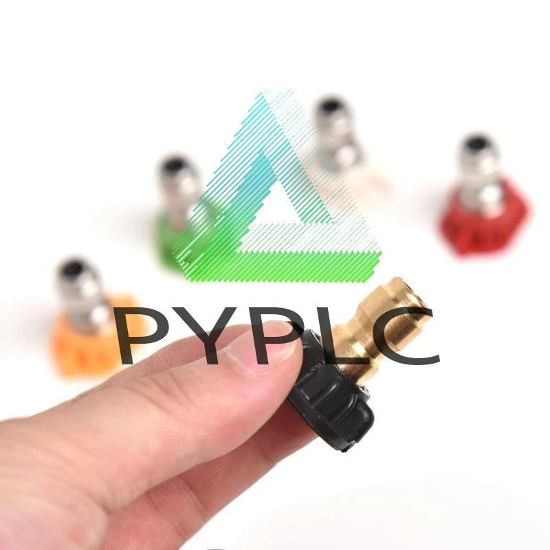 1/4" Quick Connect Car Wash 4.0 GPM 5 Pcs Pressure Washer Spray Nozzle Tips Jet